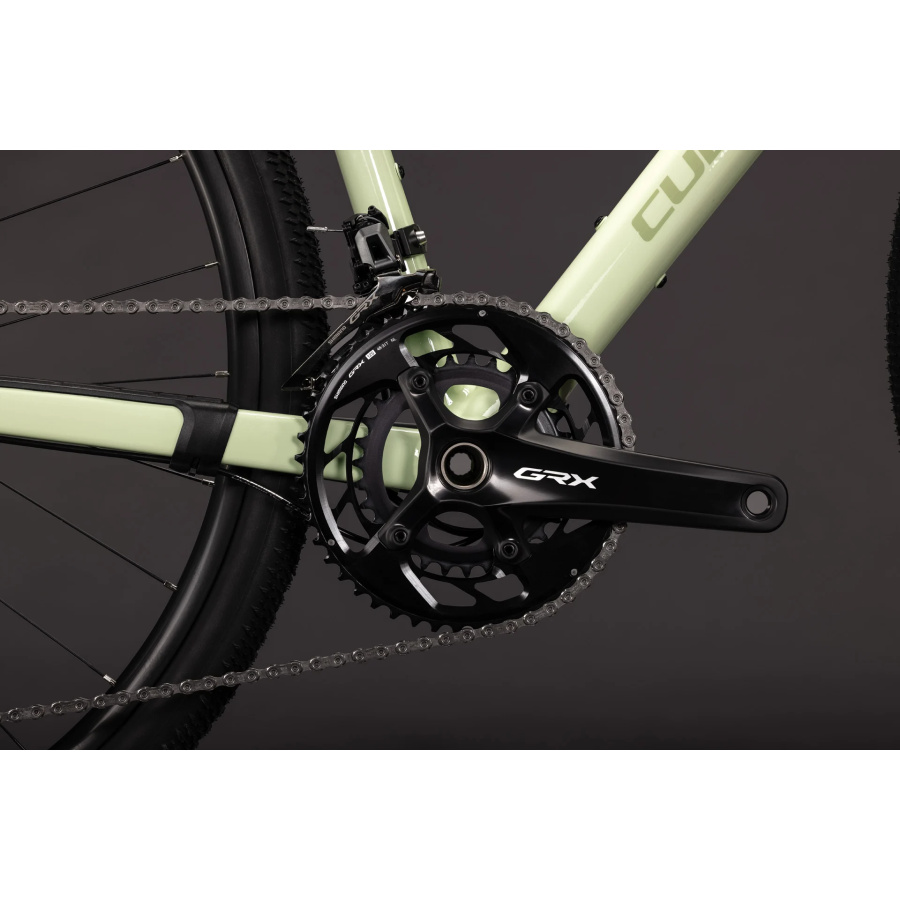 Gravel kolo CUBE Nuroad Race 2027 Lindgreen´n´Matcha - detajl 3