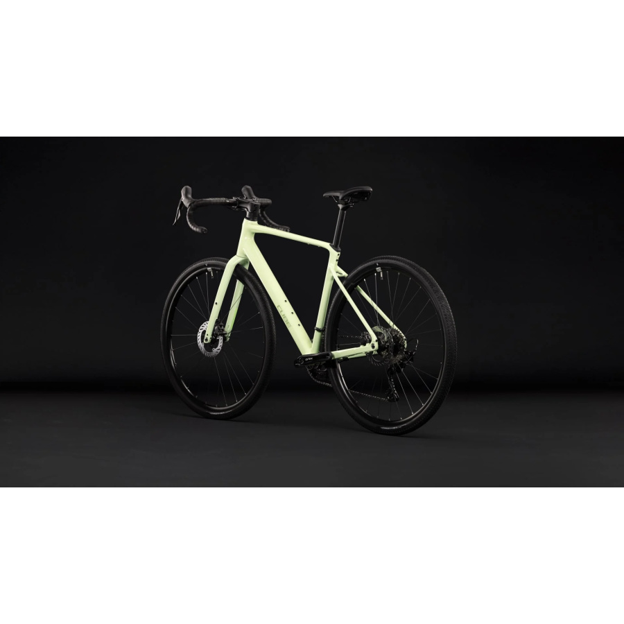 Gravel kolo CUBE Nuroad Race 2027 Lindgreen´n´Matcha - pogled 4