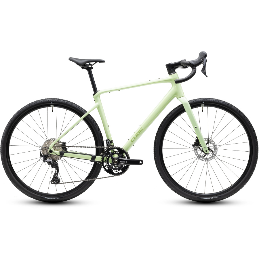 Gravel kolo CUBE Nuroad Race 2027 Lindgreen´n´Matcha