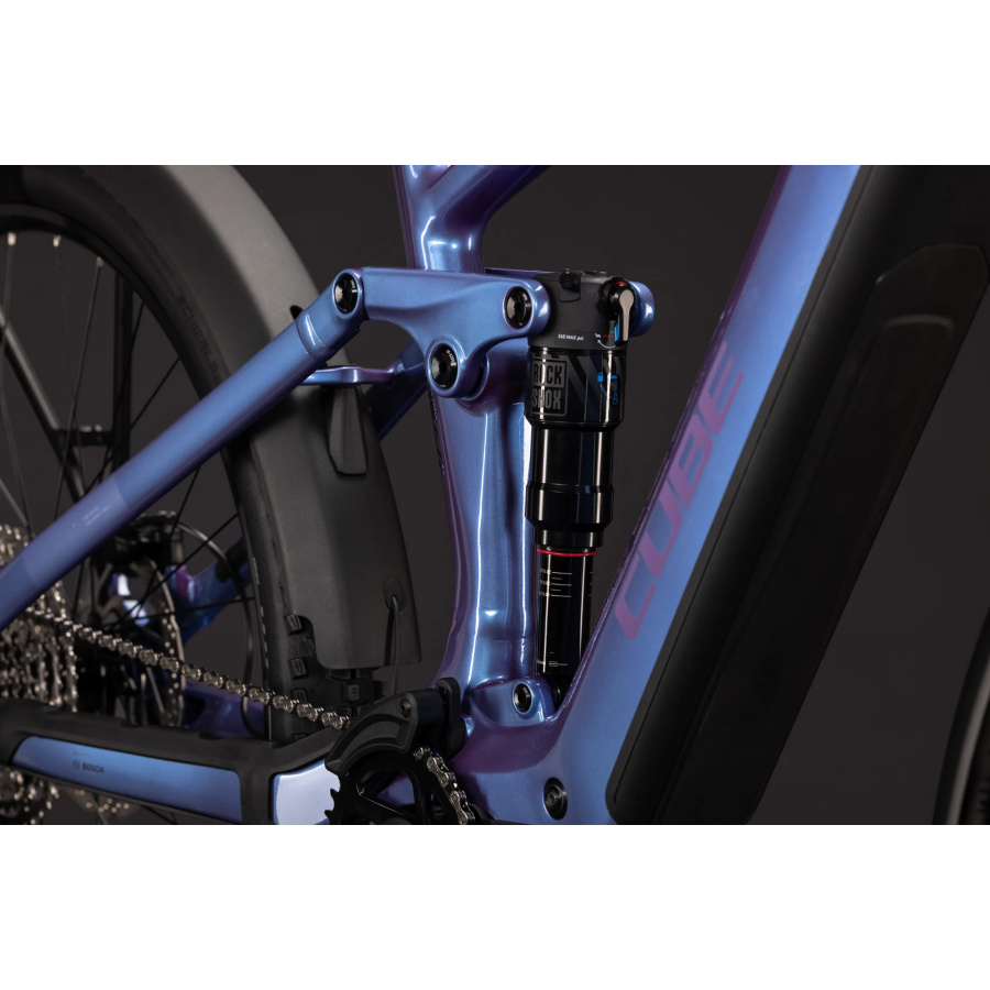 CUBE Stereo Hybrid ONE44 Pro 800 FE 2027 blueiris'n'purple - detajl 4
