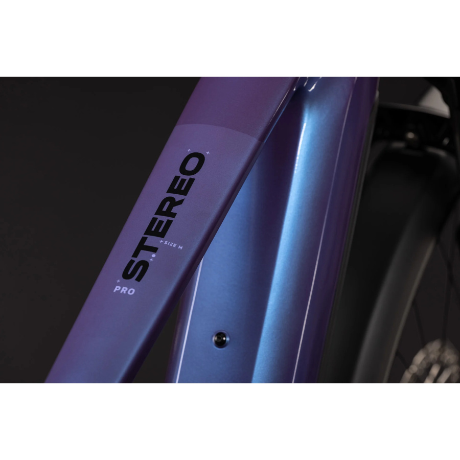 Detajl vzmetenja CUBE Stereo Hybrid ONE44 PRO 800 FE 2027