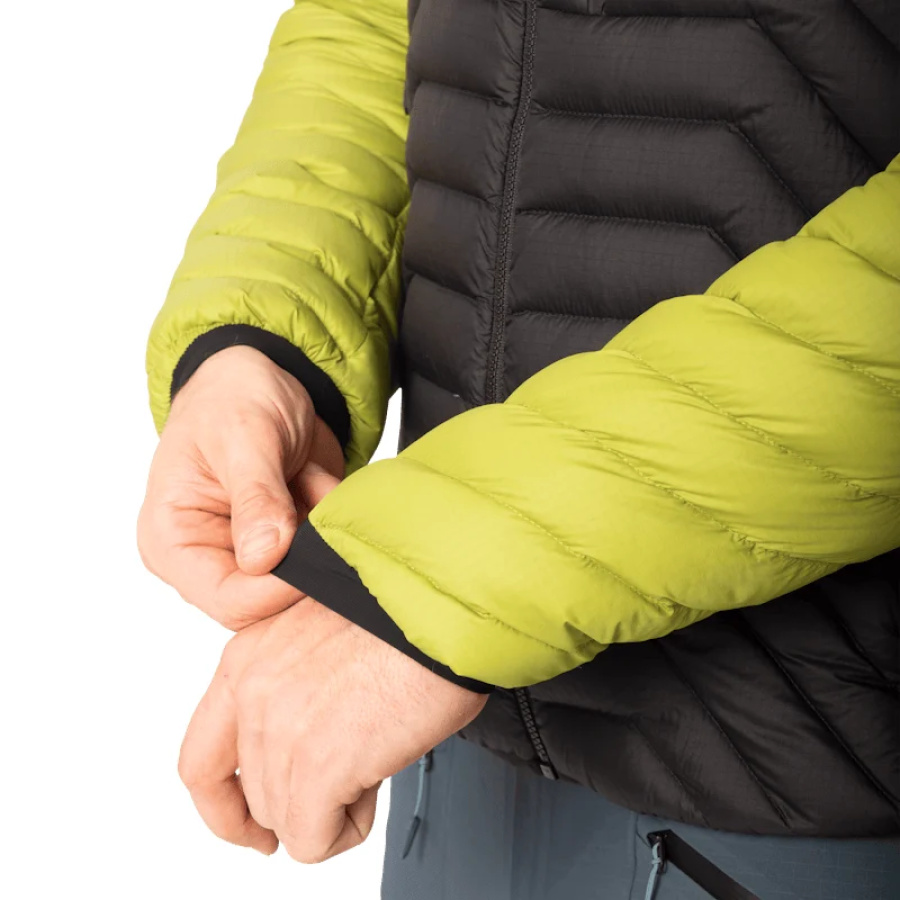 Moška puhovka Dynafit Radical RDS Down Hooded Jacket Golden lime - pogled 5