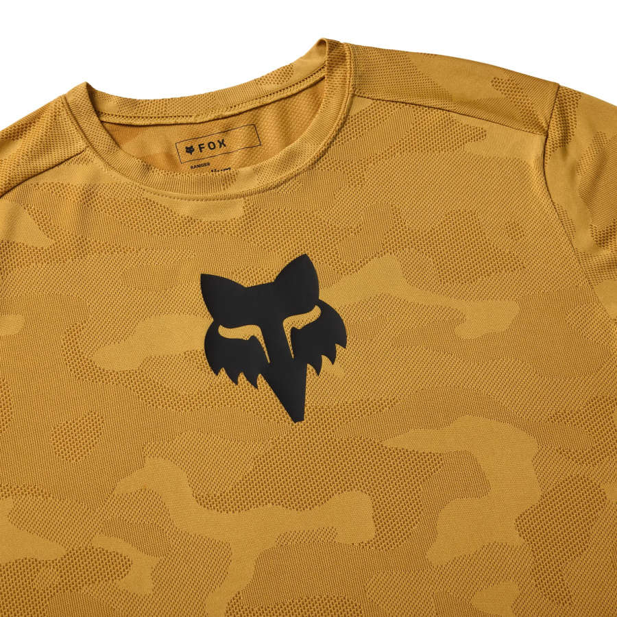 Kolesarska majica FOX Ranger TruDri LS v bronasti barvi - pogled 3