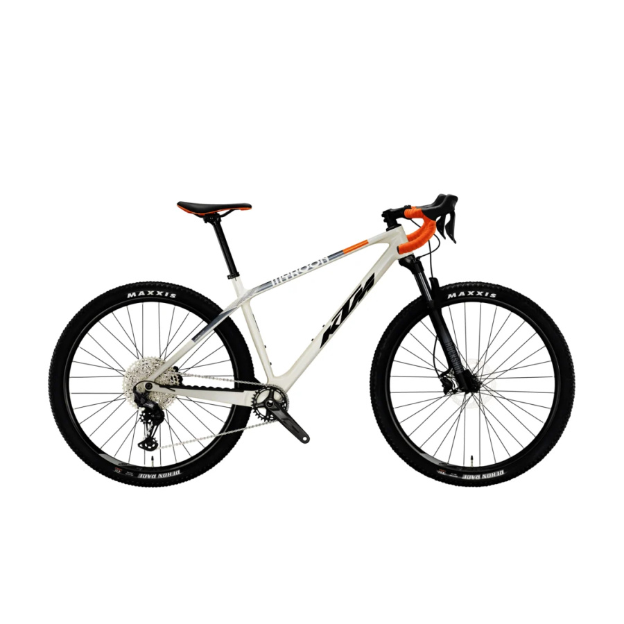 Gravel kolo KTM X-MYROON PRO Opal white - pogled