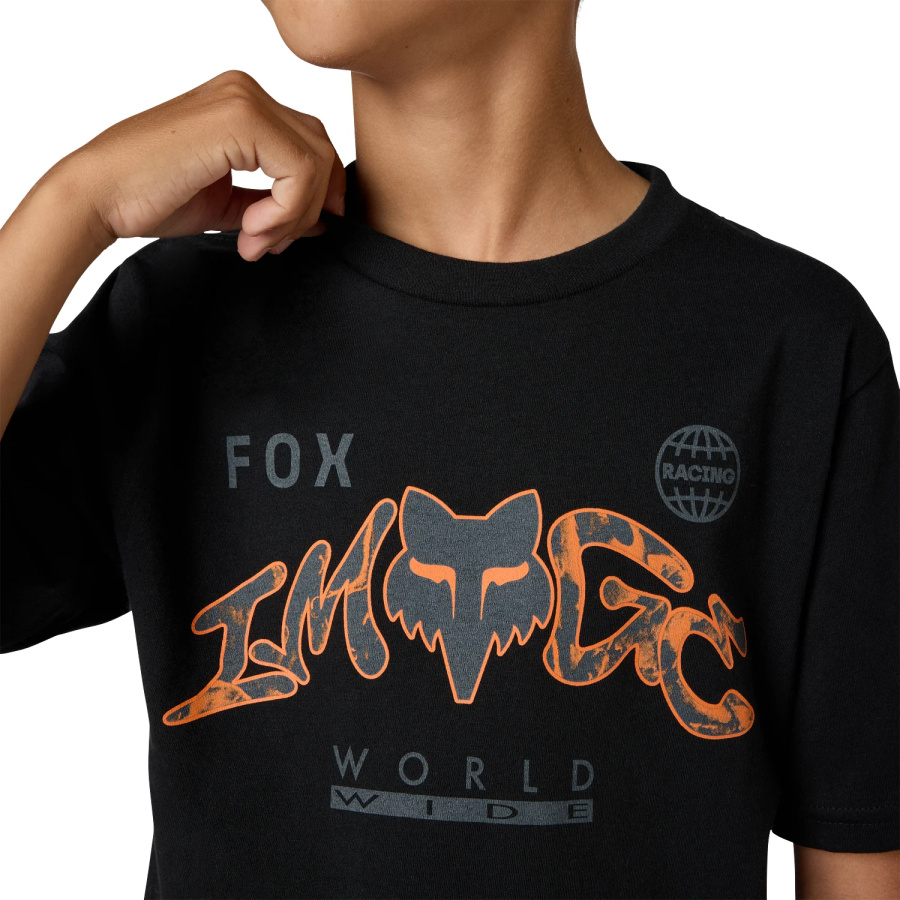 Otroška majica Fox Youth Image Print - pogled 5