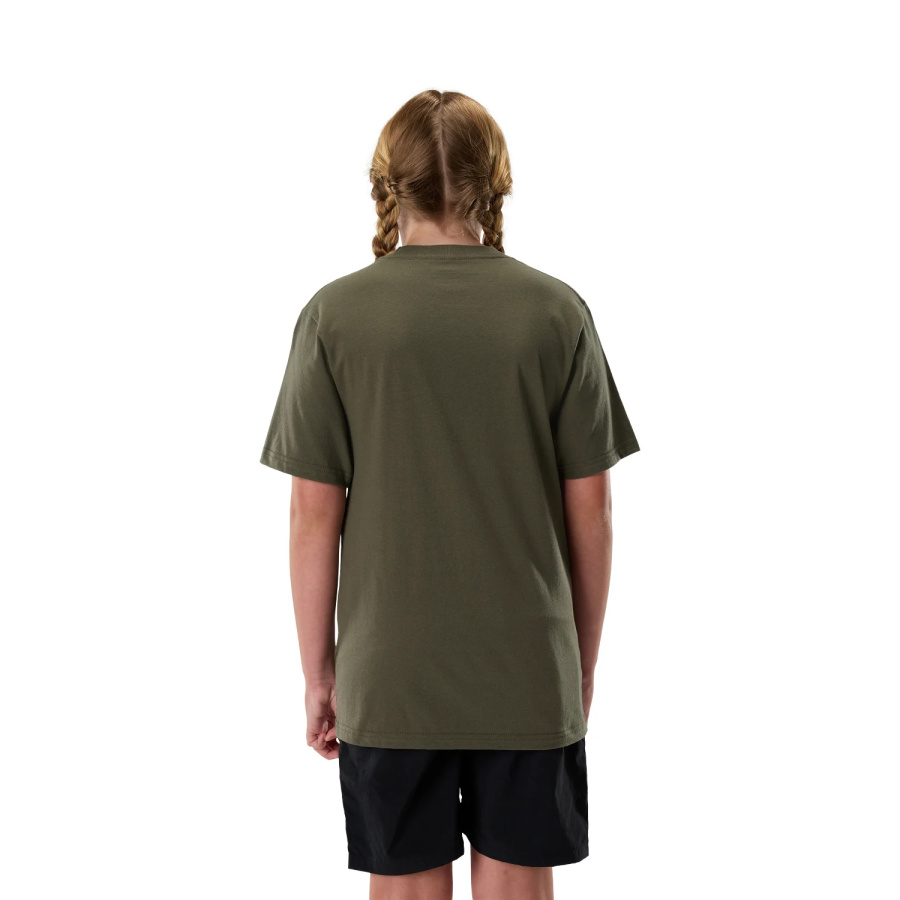 Otroška majica Fox Youth Warped Dark Green - pogled 4