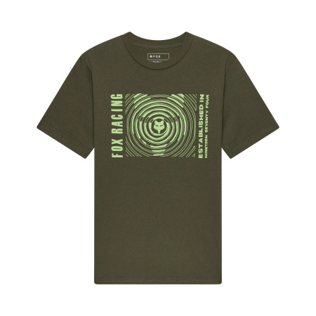 Otroška majica Fox Youth Warped Dark Green