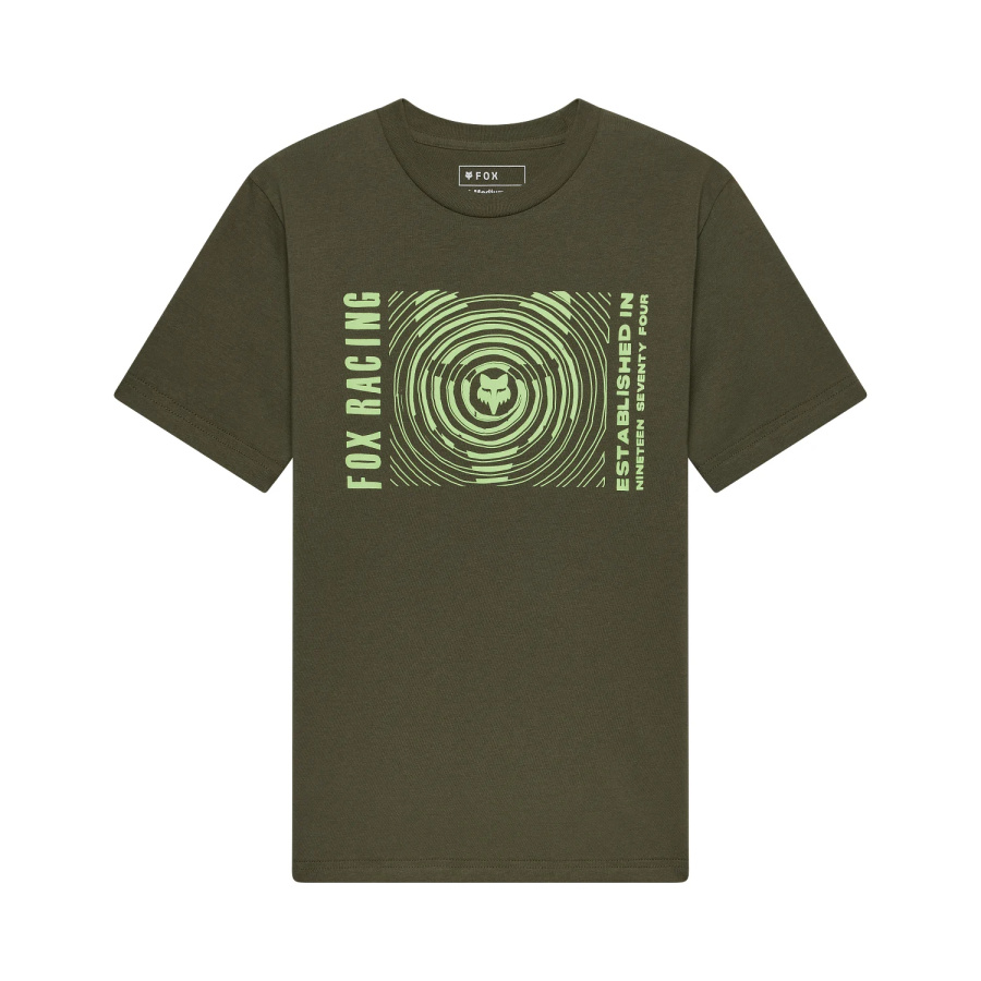 Otroška majica Fox Youth Warped Dark Green