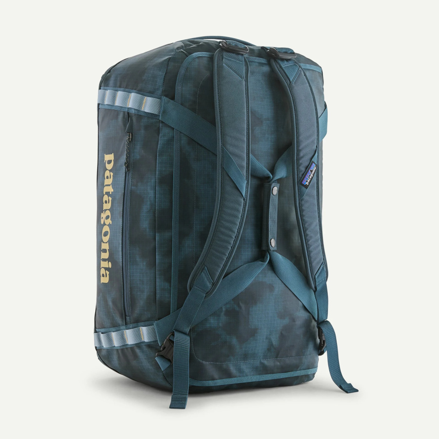 Patagonia Black Hole Duffel 55L Sastrugi Summit Blue - nošenje kot nahrbtnik