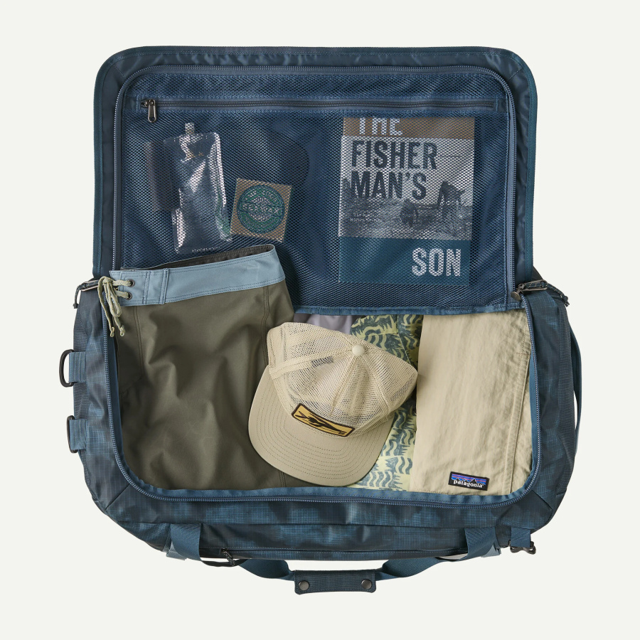 Patagonia Black Hole Duffel 55L Sastrugi Summit Blue - notranjost