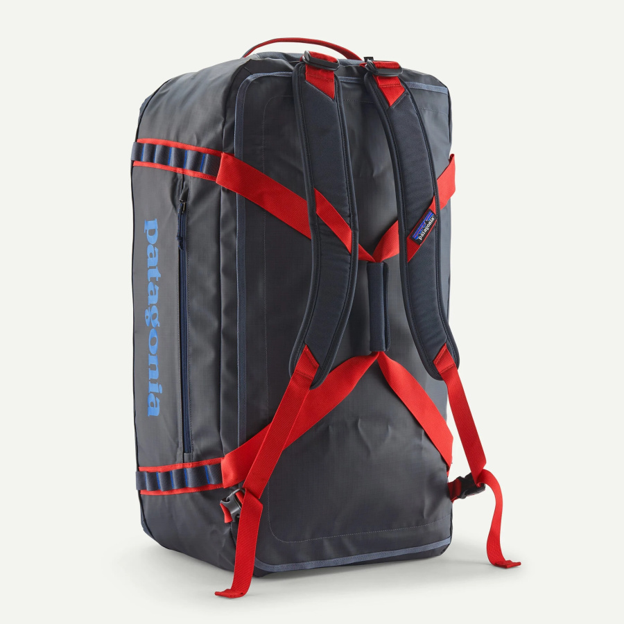 Patagonia Black Hole Duffel 70L Smolder Blue w/Amanita Red - pogled 5