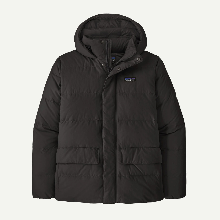 Bunda Patagonia Sisar Down Hoody Black - sprednji pogled