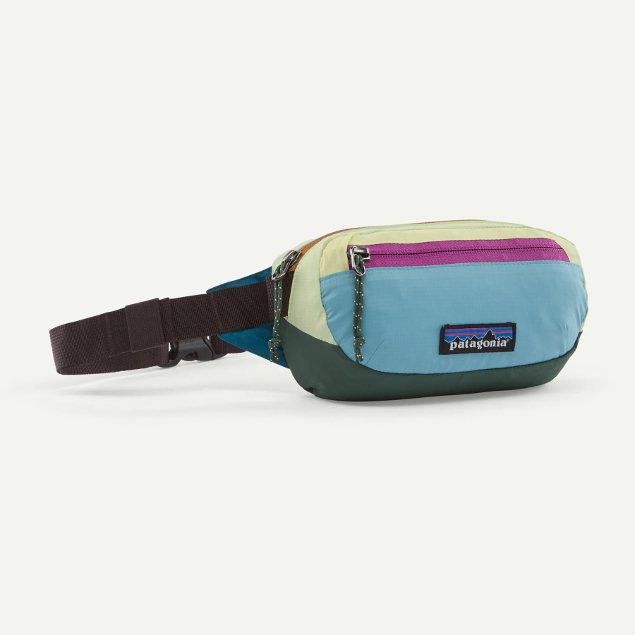 Torbica Patagonia Terravia Mini Hip Pack Patchwork Snowmelt Blue