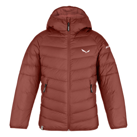 Otroška puhovka Salewa Brenta RDS Down Jacket Kid v rdeči barvi