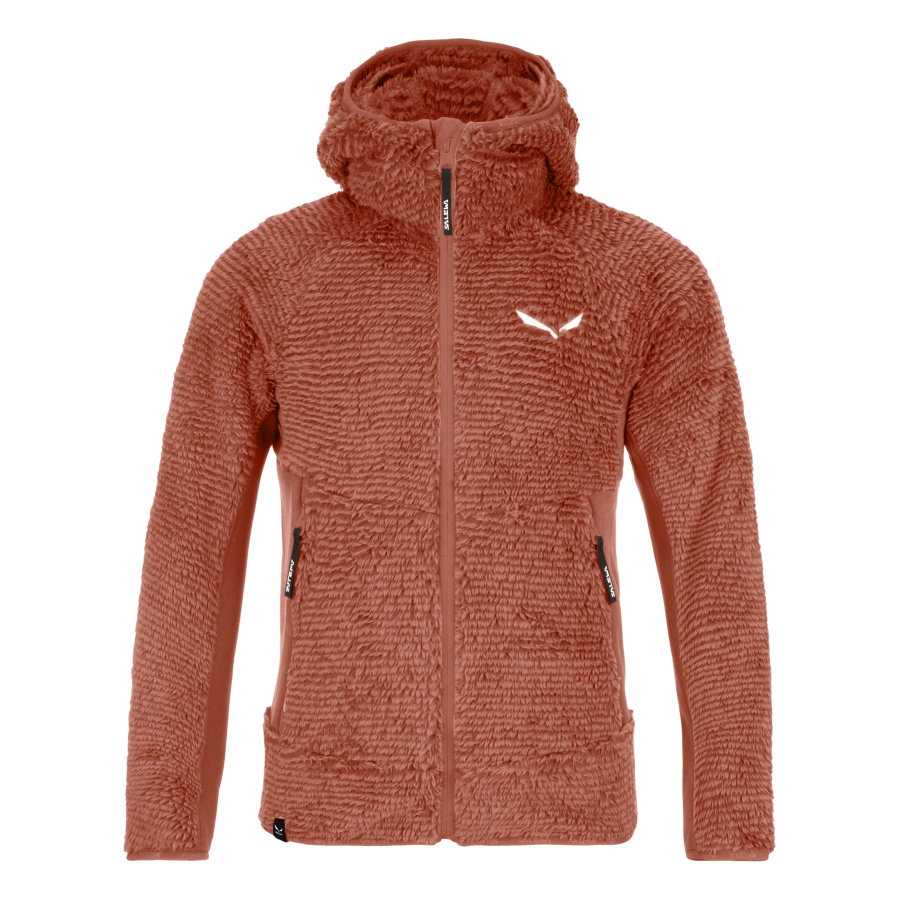 Otroška jopa Salewa Puez Highloft Polarlite 2 Etruscan red