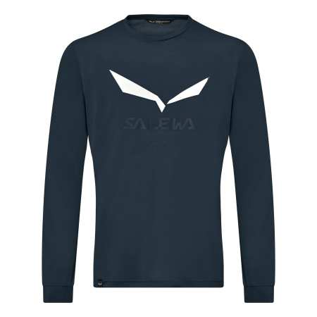 Moška majica z dolgimi rokavi Salewa Solidlogo Dry Blueberry