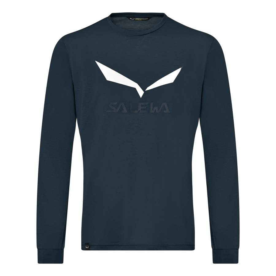 Moška majica z dolgimi rokavi Salewa Solidlogo Dry Blueberry