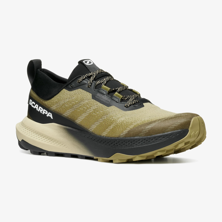 Tekaški čevlji SCARPA Golden Gate LT WP Black/Sage Green - pogled 2