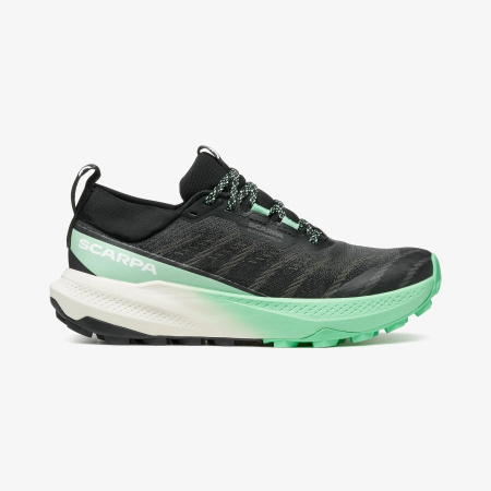 Ženski trail tekaški čevlji SCARPA Golden Gate LT WP v črno-mint barvi