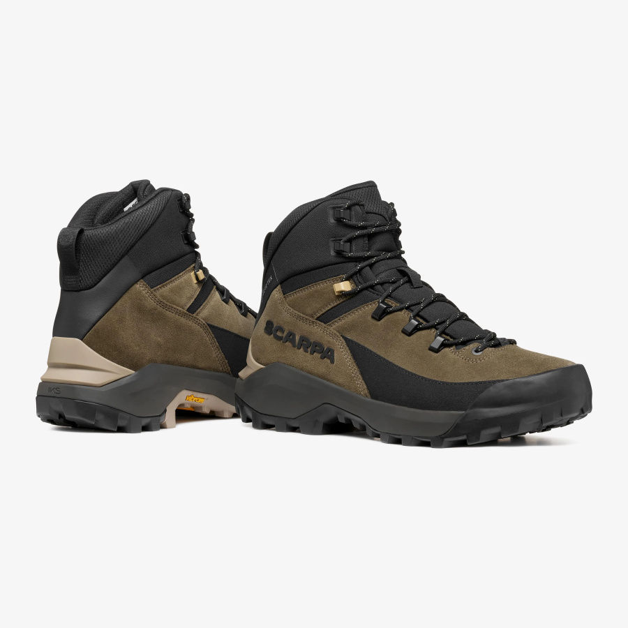 Pohodni čevlji SCARPA Mustang TRK GTX v rjavi barvi Caribou Brown - pogled 7