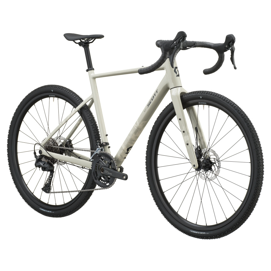 Gravel kolo SCOTT Speedster Gravel 30 2027 v sivi barvi - pogled 2