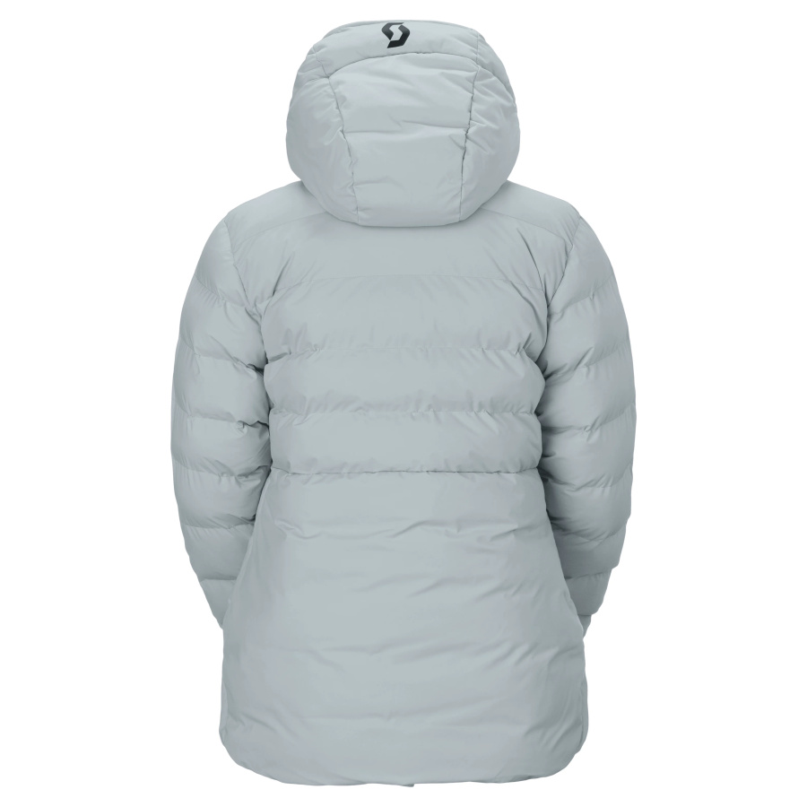 Ženska smučarska bunda SCOTT Ultimate Warm v megleno modri barvi - pogled 2