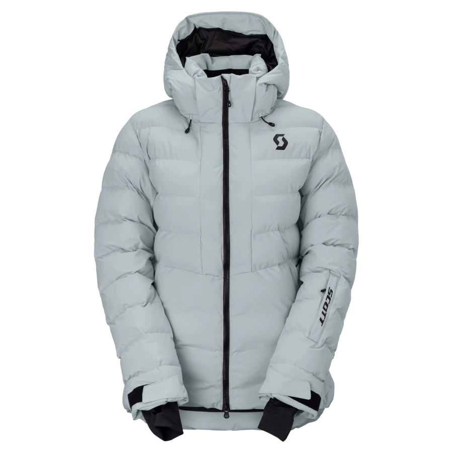 Ženska smučarska bunda SCOTT Ultimate Warm v megleno modri barvi