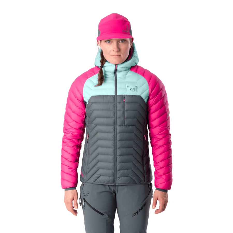Ženska puhovka Dynafit Radical Down RDS Hood Flamingo - pogled 2