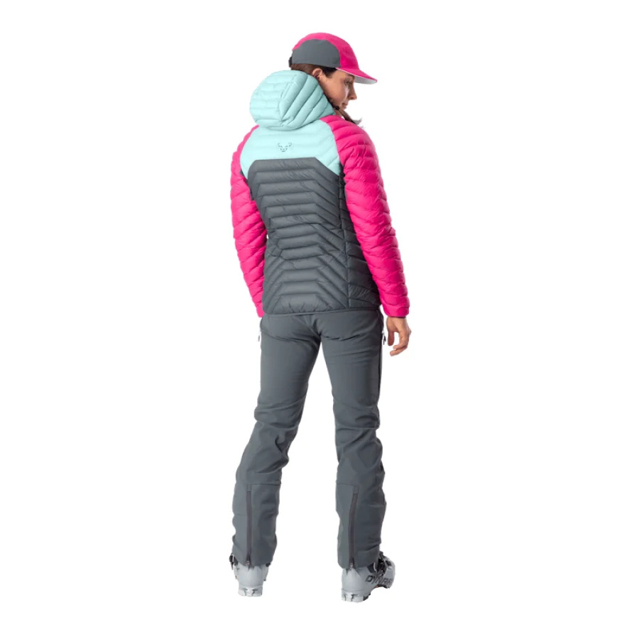 Ženska puhovka Dynafit Radical Down RDS Hood Flamingo - pogled 3