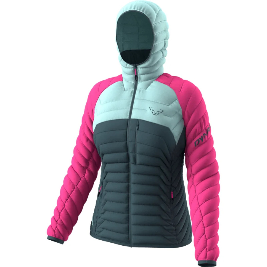 Ženska puhovka Dynafit Radical Down RDS Hood Flamingo