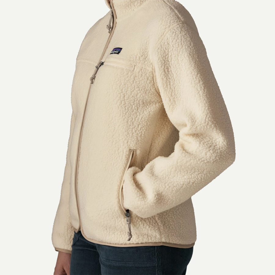 Ženska jakna Patagonia Retro Pile 27 Natural - pogled 5