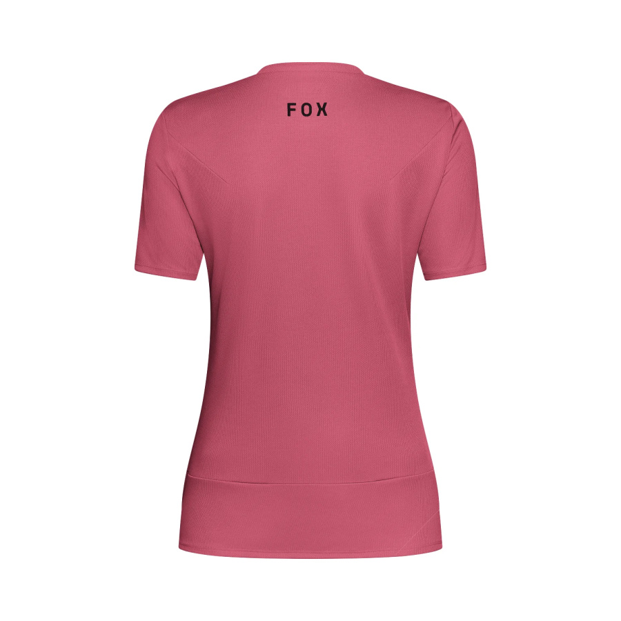 Ženska kolesarska majica FOX Ranger Fox Head v barvi Berry - pogled 2