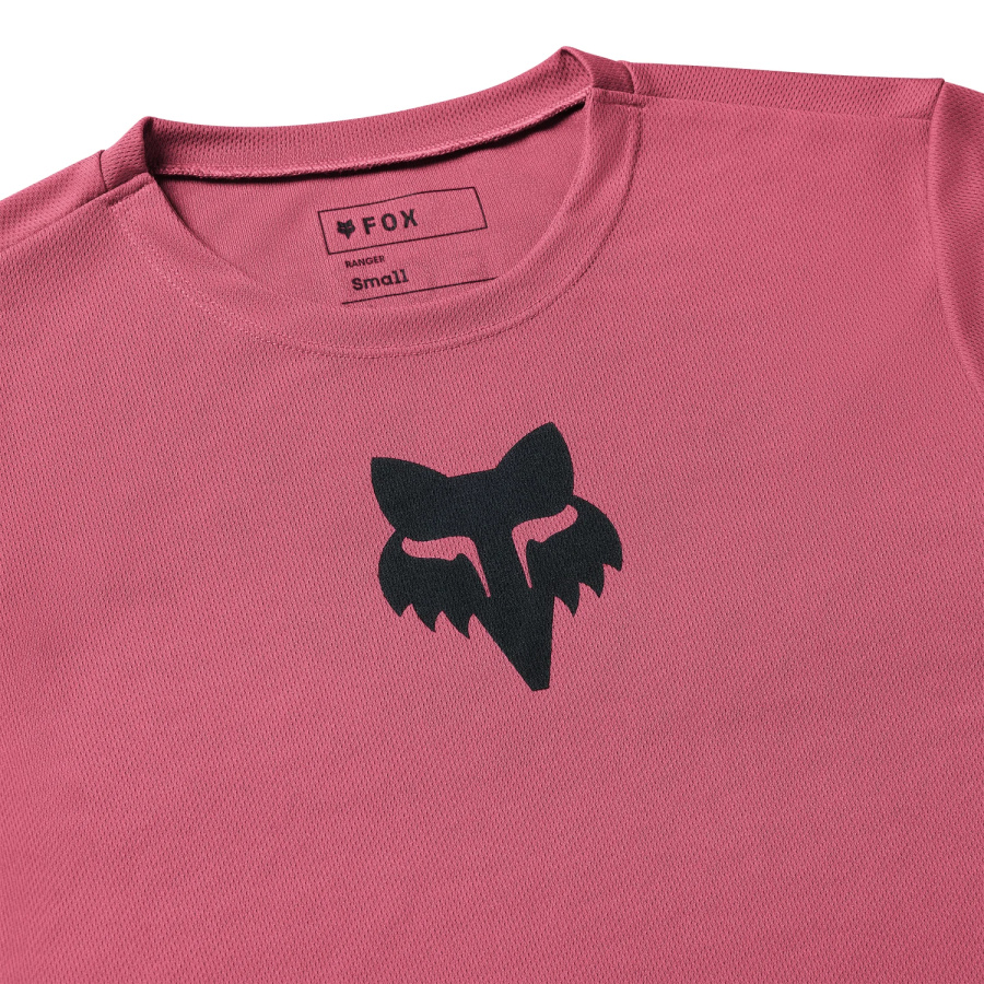 Ženska kolesarska majica FOX Ranger Fox Head v barvi Berry - pogled 3